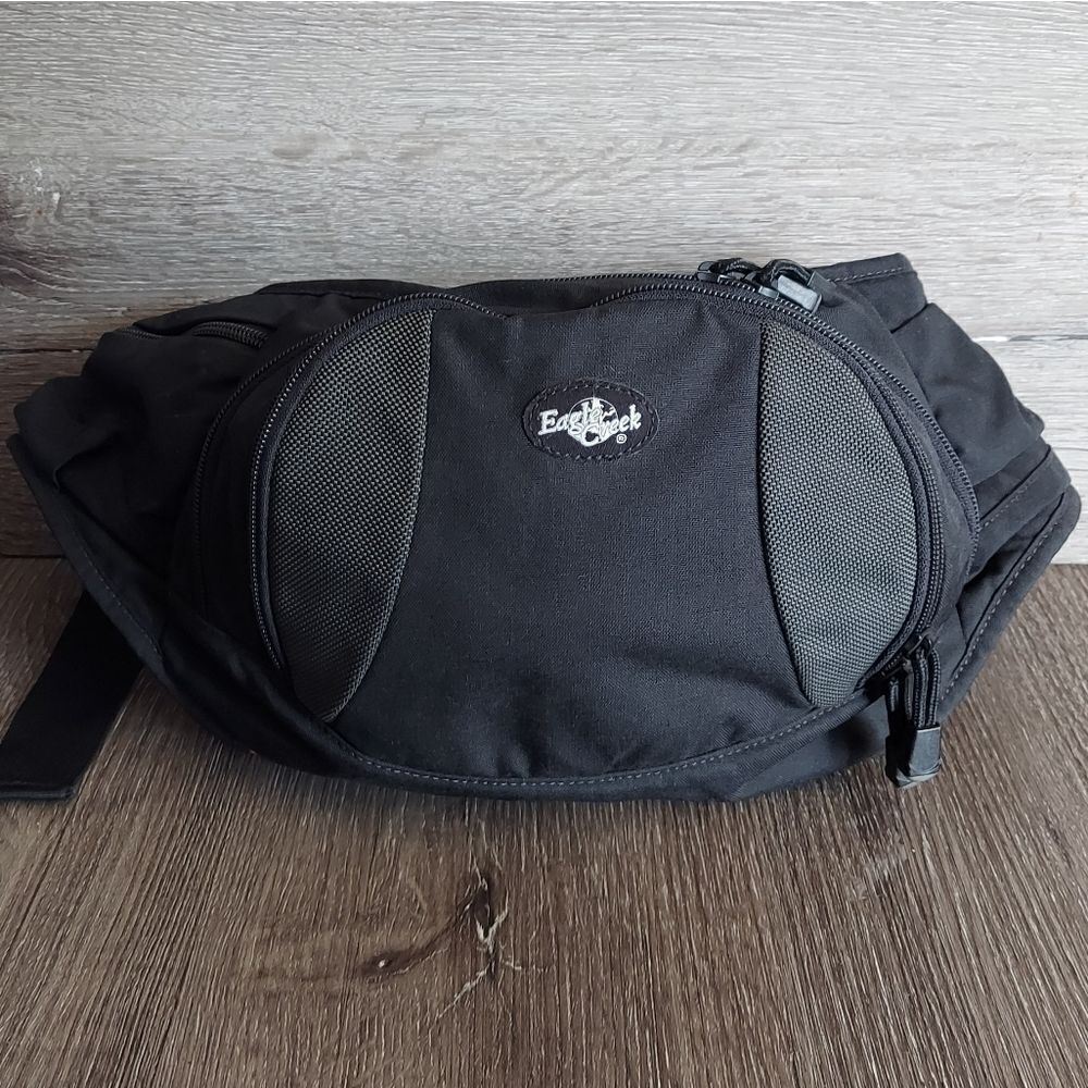 Eagle Creek Travel Fanny Pack Waist Bag Black